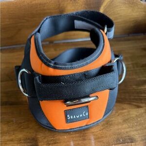Black and Orange Dog Harness